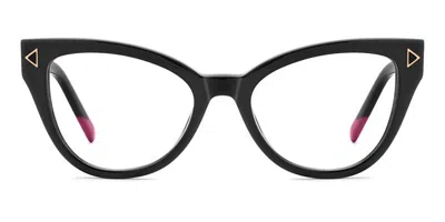Missoni Mis 0260 807 Occhiali Da Vista Neri Per Donna (solo Montatura) In Black