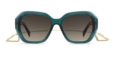 Missoni Mis 0268/g/s Vestibilità Orientale Zi9/ha Occhiali Da Sole Blu Per Donna In Blue