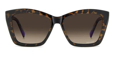 Missoni Mis 0271/c With Clip-on 086 Occhiali Da Vista Tartarugatishell Per Donna (solo Montatura) In Brown