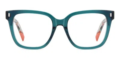 Missoni Mis 0283/g Vestibilità Orientale Zi9 Occhiali Da Vista Blu Per Donna (solo Montatura) In Purple