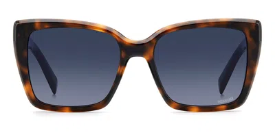 Missoni Mis 0294/g/s Asian Fit O63/08 Women's Sunglasses Tortoiseshell Size 55 In Brown