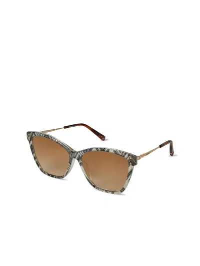 Missoni Mis0003s Cat-eye Sunglasses In Brown