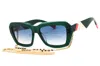 Missoni Mis0193gs Rectangular Gradient Sunglasses In Green