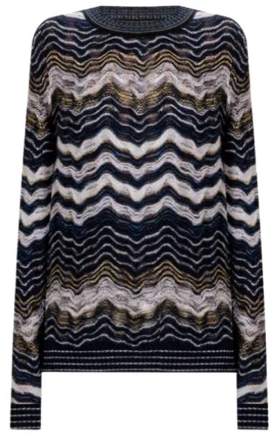 Missoni Blue Wool Sweater