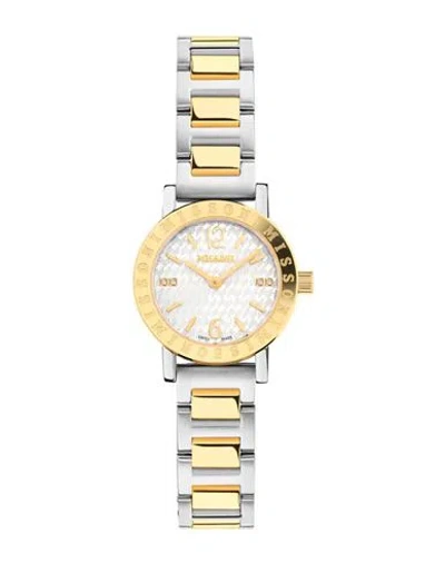 Missoni Estate Diamond Watch Woman Wrist Watch Multicolored Size - Stainless Steel In Sapphire
