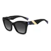 Missoni Geometric Frame Sunglasses In Black