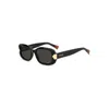 Missoni Rectangular Acetate Sunglasses In Black