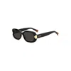 Missoni Rectangular Acetate Sunglasses In Black