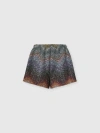 Missoni Mixed Viscose Lamé Shorts With Sequins In Multi