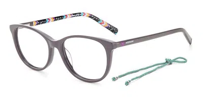 Missoni Mmi 0006 1uj Occhiali Da Vista Grigi Per Donna (solo Montatura) In Gray