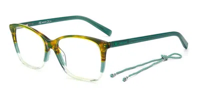 Missoni Mmi 0010 6ak Occhiali Da Vista Verdi Per Donna (solo Montatura) In Green