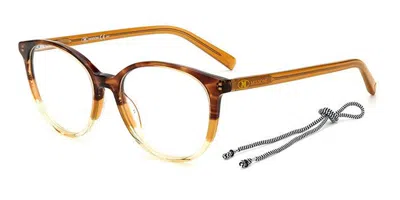 Missoni Mmi 0011 Ex4 Occhiali Da Vista Marroni Per Donna (solo Montatura) In Brown