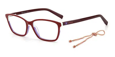Missoni Mmi 0045 Women's Glasses, Burgundy, Size 52 In Brown