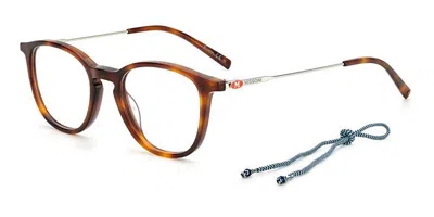 Missoni Mmi 0066 086 Occhiali Da Vista Tartarugatishell Per Donna (solo Montatura) In Green