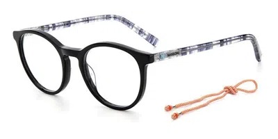 Missoni Mmi 0068 08a Occhiali Da Vista Neri Per Donna (solo Montatura) In Black