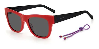 Missoni Mmi 0069/s 0a4/ir Occhiali Da Sole Rossi Per Donna In Multi