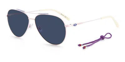 Missoni Mmi 0078/s 3zj/ku Occhiali Da Sole Rosa Per Donna In Multi