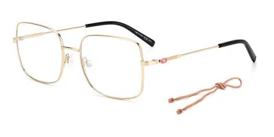 Missoni Mmi 0083 J5g Occhiali Da Vista Oro Per Donna (solo Montatura) In Gold