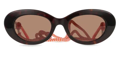 Missoni Mmi 0095/s 086/70 Occhiali Da Sole Tartarugatishell Per Donna In Neutral