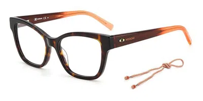 Missoni Mmi 0098 Women's Glasses, Tortoiseshell, Size 50 In Brown