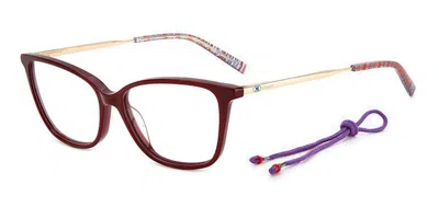 Missoni Mmi 0120 Women's Glasses, Burgundy, Size 53