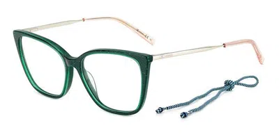 Missoni Mmi 0123 Women's Glasses, Green, Size 54