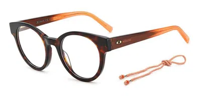 Missoni Mmi 0130 Women's Glasses, Tortoiseshell, Size 48 In Brown