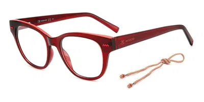Missoni Mmi 0136 Women's Glasses, Red, Size 49