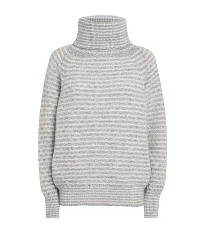 Missoni Mock-neck Sweater In Gray
