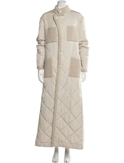 Pre-owned Missoni Mohair Patterned Jacket In Neutral
