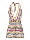 Missoni Multicolor Viscose Jumpsuit In Multicolour