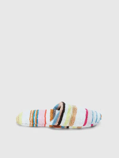 Missoni Moonshadow Cotton Terry Slippers With Lurex