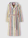 Missoni Moonshadow Cotton Terry Bathrobe With Lurex In Multicoloured