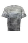Missoni Man T-shirt Midnight Blue Size Xxl Cotton In Multicolor