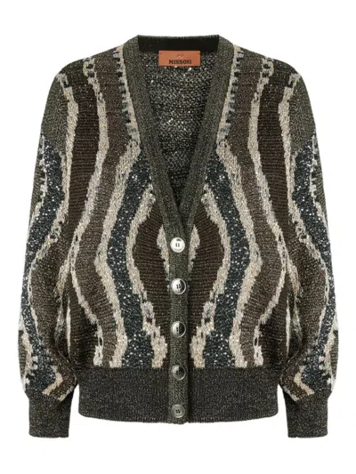 Missoni Multi-color Sweaters In Brown