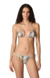Missoni Zigzag Pattern Sequins-detail Bikini Set In Multi