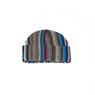 Missoni Geometric Fantasy Multicolor Wool-acrylic Hat