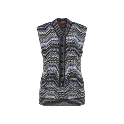 Missoni Multicolor Caperdoni Cotton Gilet