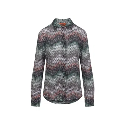 Missoni Multicolor Caperdoni Viscose Shirt