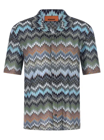 Missoni Multicolor Chevron Snake Shirt