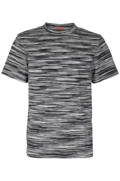 MISSONI EMBROIDERED COTTON T-SHIRT