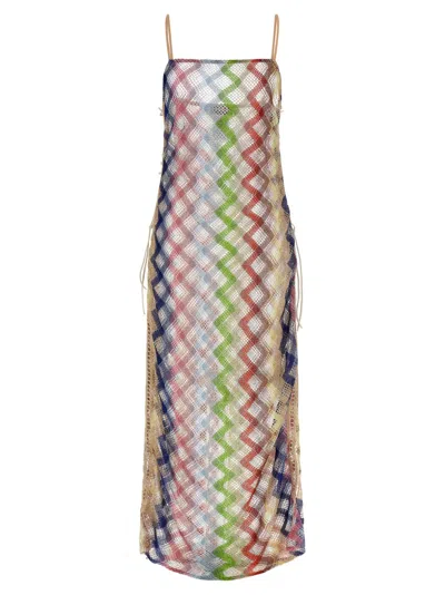 MISSONI MULTICOLOR COVER UP DRESS