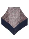 Missoni Handcrafted Fringe Triangle Scarf In Multicolor