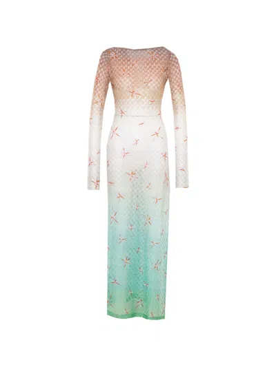 Missoni Multicolor Gradient Star ml Dress