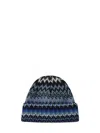 Missoni Artisan Crafted Zigzag Knit Hat In Multi