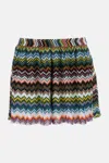 Missoni Multicolor High-waisted Shorts In Multi