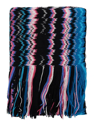 MISSONI MISSONI MULTICOLOR LUREX SCARF