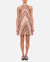 Missoni A-line Zigzag Patterned Dress In Multicolor