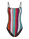 Missoni Multicolor One-piece Swimsuit In Multi
