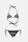 Missoni Multicolor Pattern Bikini In Multi